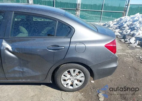 2012 Honda Civic Lx from USA, damaged, VIN 19XFB2F55CE313821